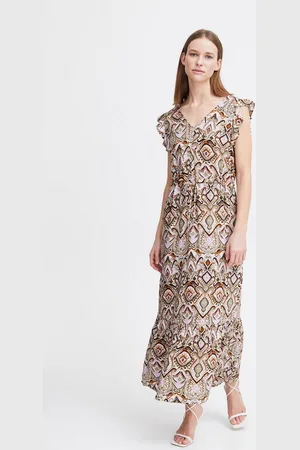 B YOUNG Maxikleid BYMMMJOELLA FRILL DRESS 2 - sommerliches Kleid mit Details - Verkäufer: meinemarkenmode