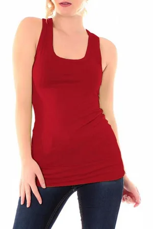 Muse Longtop Classic Tanktop Skinny Fit 8002 - Verkäufer: malito