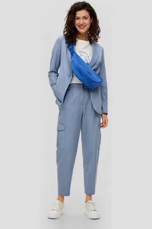 QS by s.Oliver 7/8-Hose Relaxed: Cargohose aus Twill - Verkäufer: