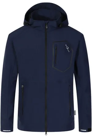 Blue Wave Softshelljacke Herren Jacke Louis mit verstellbarer Kapuze - winddicht & atmungsaktiv - Verkäufer: tomBrook GmbH