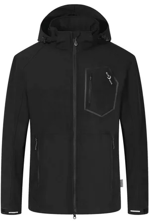 Blue Wave Softshelljacke Herren Jacke Louis mit verstellbarer Kapuze - winddicht & atmungsaktiv - Verkäufer: tomBrook GmbH