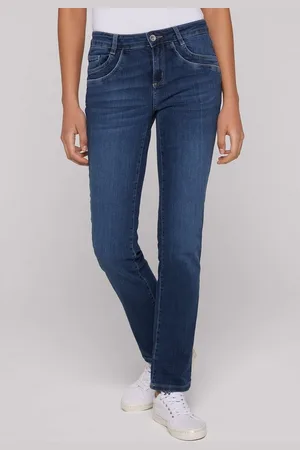 Soccx Regular-fit-Jeans mit normaler Leibhöhe