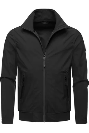 Ragwear Outdoorjacke Collwie wasserdichte Herren Übergangsjacke mit hohem Kragen