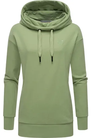 Ragwear Stehkragenpullover Yodis modischer Kapuzenpullover mit hohem Kragen