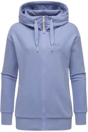 Ragwear Kapuzensweatjacke Yodis Zip weicher Damen Zip-Hoodie mit Kapuze