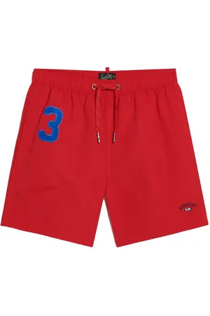 Superdry Badeshorts Herren Badeshorts VINTAGE POLO 17 SWIM SHORT Rouge Red - Verkäufer: Fashioncode
