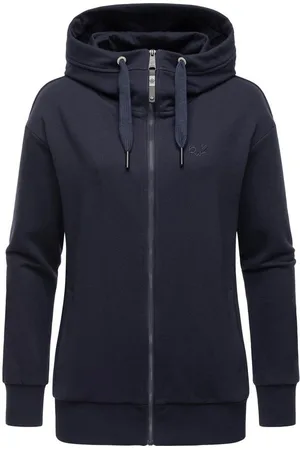 Ragwear Kapuzensweatjacke Yodis Zip weicher Damen Zip-Hoodie mit Kapuze