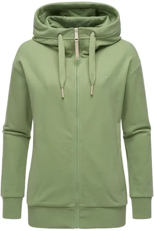 Ragwear Kapuzensweatjacke Yodis Zip weicher Damen Zip-Hoodie mit Kapuze
