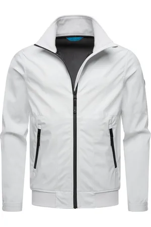 Ragwear Outdoorjacke Collwie wasserdichte Herren Übergangsjacke mit hohem Kragen