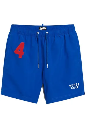 Superdry Badeshorts Herren Badeshorts VINTAGE POLO 17 SWIM SHORT Voltage Blue - Verkäufer: Fashioncode