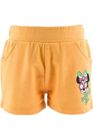 Disney Shorts Minnie Maus Summer Vibes Mädchen kurze Hose aus Baumwolle Gr. 98 - 128 cm - Verkäufer: Starkids Licensed Brands and more