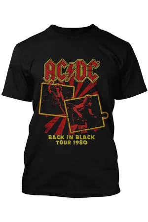 AC/DC T-Shirt Back In Black Tour 1980 - Verkäufer: Schompi Trading e.K.