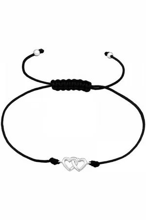 ALEXANDER YORK Freundschaftsarmband 2 HERZEN, 925 Sterling Silber - Verkäufer: