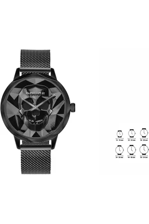 Police Quarzuhr Ice Amen Damenuhr PL16074MSB-02MM Ø 36 mm Armbanduhr Edelstahl - Verkäufer: woolloom