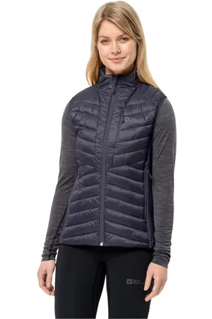 Jack Wolfskin Steppweste ROUTEBURN PRO INS VEST W winddicht, höchst wasserabweisend, atmungsaktiv