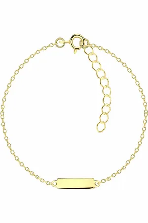 ALEXANDER YORK Silberarmband STAB in Gold, 925 Sterling Silber - Verkäufer: