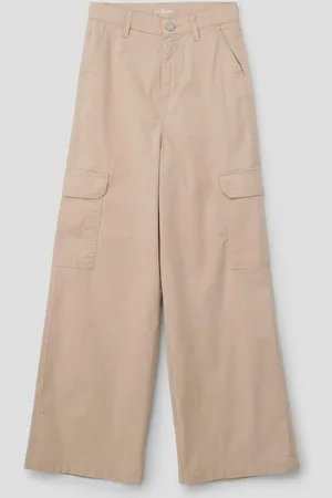 QS by s.Oliver Stoffhose Loose: Wide-Leg-Pants im Cargo-Stil - Verkäufer: