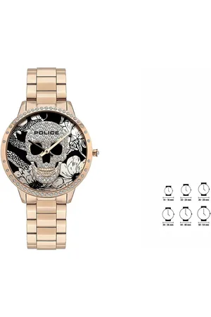 Police Quarzuhr Ice Amen Damenuhr PL16067MSR-02M Ø 36 mm Armbanduhr Edelstahl - Verkäufer: woolloom