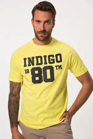 JP 1880 T-Shirt T-Shirt Halbarm Brust-Print Rundhals bis 8 XL - Verkäufer: Popken Fashion Group