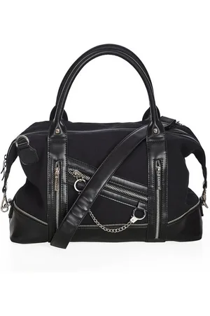 Banned Retro Schultertasche Edwards Travel Bag, Gothic Handschellen Zips Weekender - Verkäufer: Schompi Trading e.K.