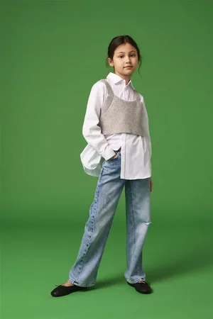 ONLY Weite Jeans KOGASTA BARREL WIDE LEG (1-tlg) Vintagelook - Verkäufer: Familiennestkindermode