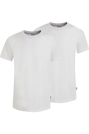 Jockey T-Shirt American T-Shirt (2er Pack) weicher Single-Jersey aus Baumwolle für einen hervorragenden Sitz
