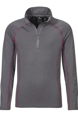 mc kinley Rollkragenpullover Ki.-Shirt Rio MELANGE/PINKDARK - Verkäufer: gue-sport
