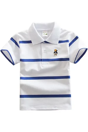 DEBAIJIA Poloshirt Jungen Poloshirt Kinder Oberteile T Shirts 1-12T Baumwolle Sommer - Verkäufer: Paciea UG