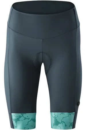 Gonso Fahrradhose Essential Shorts Kit W Damen Radhose mit Sitzpolster, Radlerhose mit Komfortbund, Tight Fit