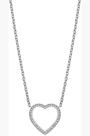 Bering Kette mit Anhänger Halskette Herz Edelstahl / Zirkonia 437-17-450 - Verkäufer: Schmuck-Uhren-Trends