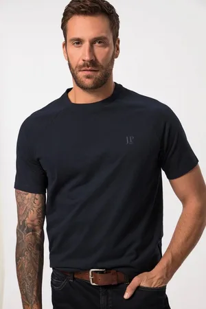JP 1880 T-Shirt T-Shirt Basic Halbarm Rundhals bis 8 XL - Verkäufer: Popken Fashion Group