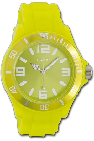 Oozoo Quarzuhr Unisex Armbanduhr Vintage Series, (Analoguhr), Damen, Herrenuhr Silikonarmband , rundes Gehäuse, groß (ca. 43mm) - Verkäufer: Fit4Style Silberschmuck - IMPPAC