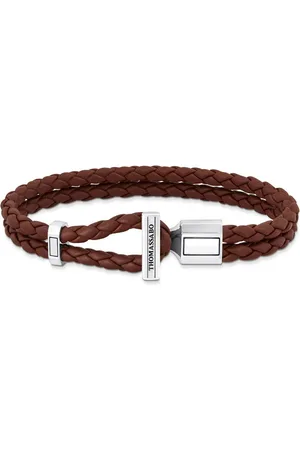 Thomas Sabo Silberarmband Unisex Lederarmband Silber - Verkäufer: uhrcenter