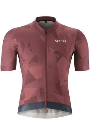 Gonso Radtrikot TRESERO Herren Radshirt kurzarm, atmungsaktives Fahrradtrikot mit Rückentasche