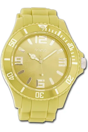 Oozoo Quarzuhr Unisex Armbanduhr Vintage Series, (Analoguhr), Unisexuhr Silikonarmband , rundes Gehäuse, extra groß (ca. 48mm) - Verkäufer: Fit4Style Silberschmuck - IMPPAC