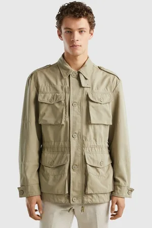 Benetton Outdoorjacke mit Markenlabel