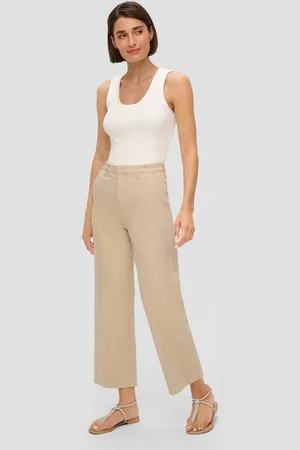 QS by s.Oliver 7/8-Jeans Cropped Jeans Suri / Regular Fit / High Rise / Wide Leg - Verkäufer: s.Oliver