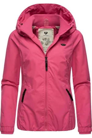 Ragwear Outdoorjacke Dizzie Wasserdichte Übergangsjacke mit großer Kapuze