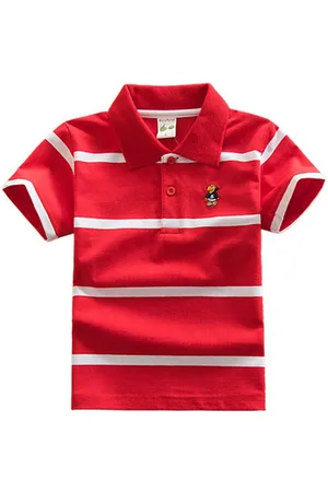 DEBAIJIA Poloshirt Jungen Poloshirt Kinder Oberteile T Shirts 1-12T Baumwolle Sommer - Verkäufer: Paciea UG