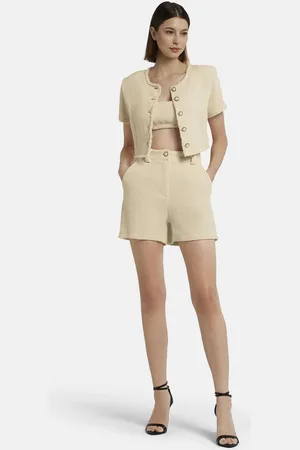 Nicowa Blouson BIANCIWO (1-St) in Cropped-Länge aus italienischem Bouclé-Stoff - Verkäufer: GUTEMARKEN