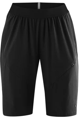 Gonso Fahrradhose SIMPLITA Damen Bike-Shorts, leichte Radhose mit elastischem Bund und RV-Tasche