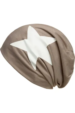 CASPAR Beanie MU069 klassiche leichte Unisex Mütze mit Stern Print - Verkäufer: & SIKORA