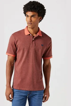Wrangler T-Shirt AMERICANA mit Markenlabel auf der Brust