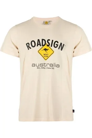ROADSIGN T-Shirt Raute (1, 1-tlg., 1) mit Logo-Aufdruck und Rundhalsausschnitt, 100 % Baumwolle - Verkäufer: Jansen Fashion Group