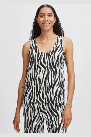 B YOUNG Tanktop BYFALAKKA TOP Top aus Leinenmix - Verkäufer: meinemarkenmode
