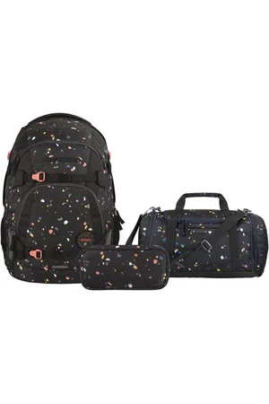 Coocazoo Schulranzen Schulrucksack-Set MATE Sprinkled Candy 3-teilig (Rucksack, Mäppchen, Sporttasche), ergonomisch, reflektiert, Körpergröße: 135 - 180 cm - Verkäufer: DSBO