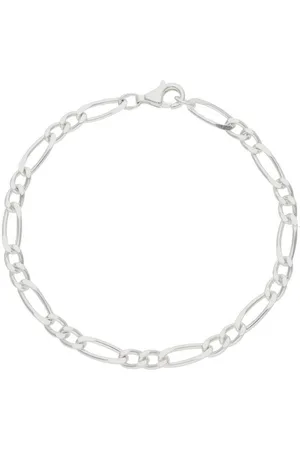 JuwelmaLux Silberarmband Armband Figaro 925/000 Sterling Silber JL50-03-0037 (kein Set, 1-tlg., kein Set) - Verkäufer: Juwelier-Bacak