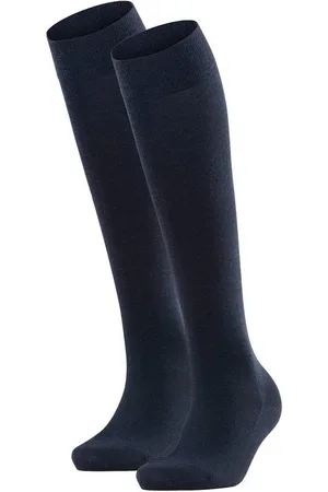 Falke Kniestrümpfe Damen Socken 2er Pack Wollmischung (Packung, 2er Pack) - Verkäufer: Yourfashionplace