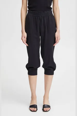 B YOUNG Stoffhose BYFALAKKA CAPRI PANTS - Hose aus Leinenmix - Verkäufer: meinemarkenmode