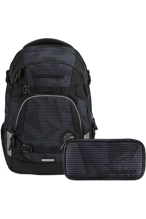 Coocazoo Schulranzen Schulrucksack-Set MATE Dark Mission 2-teilig (Rucksack, Mäppchen), ergonomisch, reflektiert, Körpergröße: 135 - 180 cm - Verkäufer: DSBO